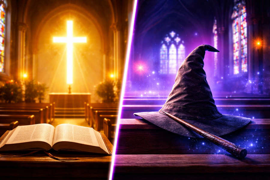 Papistg„Slujbă în stil Harry Potter” la o biserică catolică din Germania