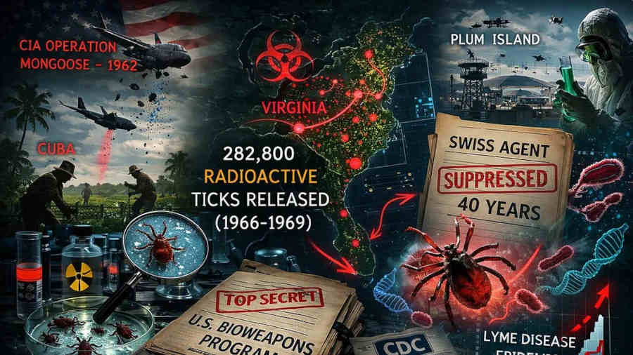 Documente declasificate leagă programul american de arme biologice de epidemia de boală Lyme