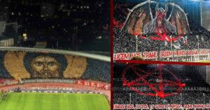 E REAL: Satanismul a ajuns și la UEFA: Echipă amendată pentru o icoană ortodoxă, iar invocarea satanei la Düsseldorf și propaganda homosexualistă - aplaudate