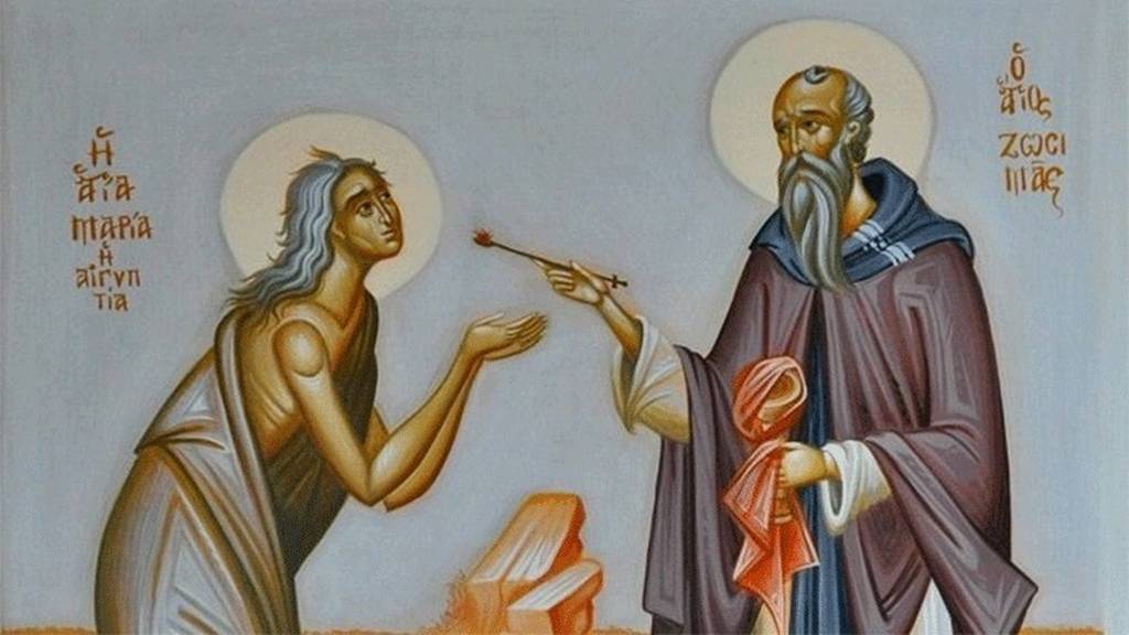 Predica Sfântului Ioan Gură de Aur  Duminica a V-a din Post, a Cuvioasei Maria Egipteanca Nimic nu este mai puternic decât rugăciunea